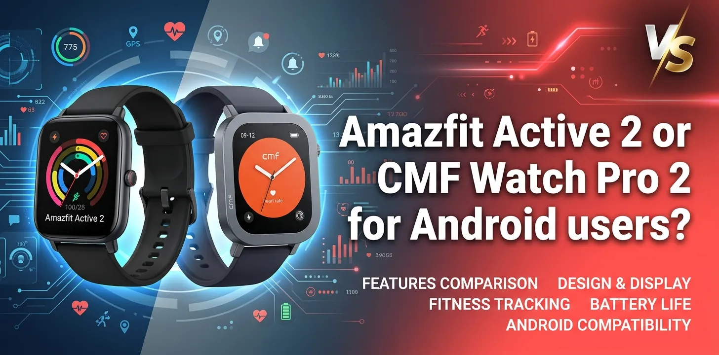 Amazfit Active 2 or CMF Watch Pro 2 for Android users