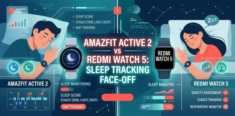 Amazfit Active 2 or Redmi Watch 5 for sleep tracking