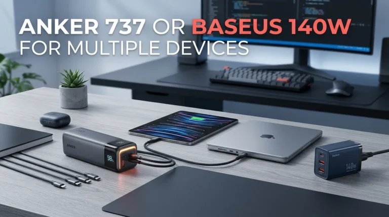 Anker 737 or Baseus 140W for multiple devices