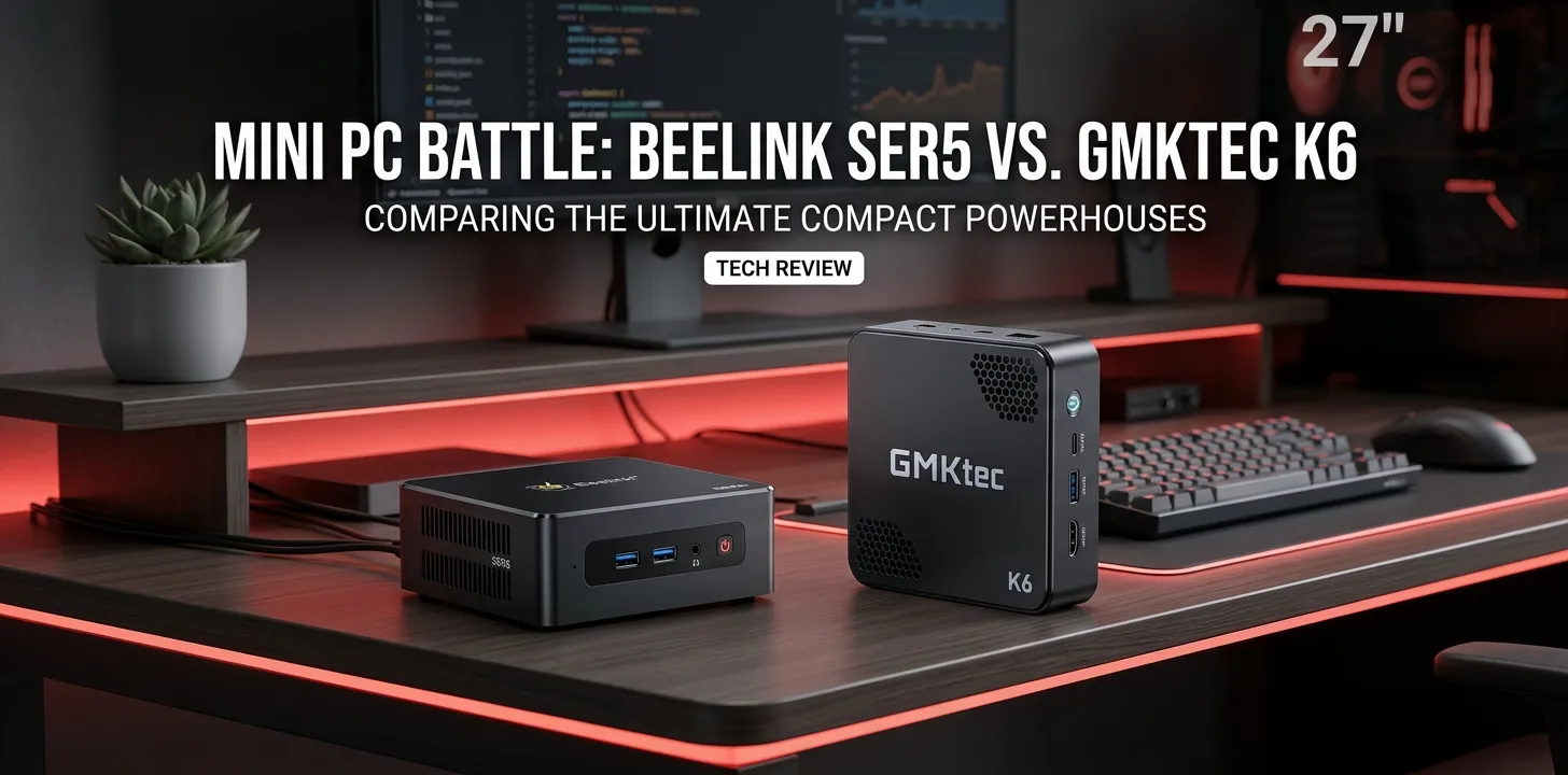 Beelink SER5 or GMKtec K6 for Plex