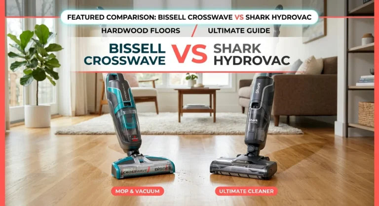 Bissell CrossWave or Shark HydroVac for hardwood floors