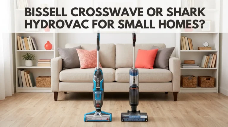 Bissell CrossWave or Shark HydroVac for small homes