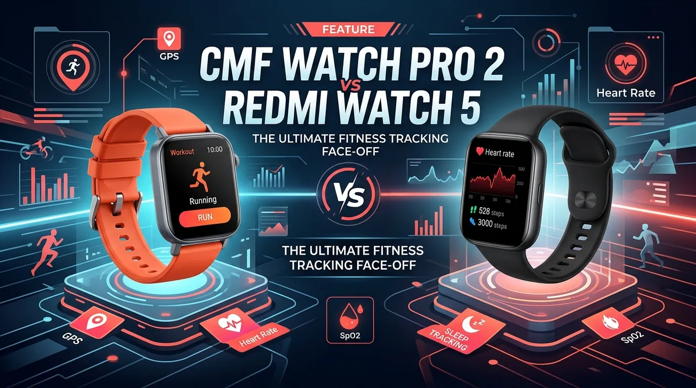 CMF Watch Pro 2 or Redmi Watch 5 for fitness tracking