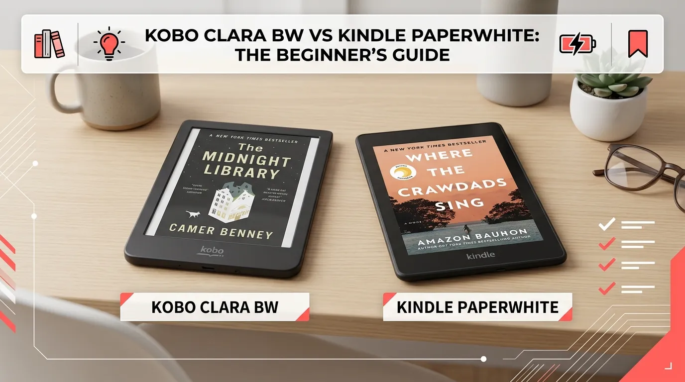 Kobo Clara BW or Kindle Paperwhite for beginners