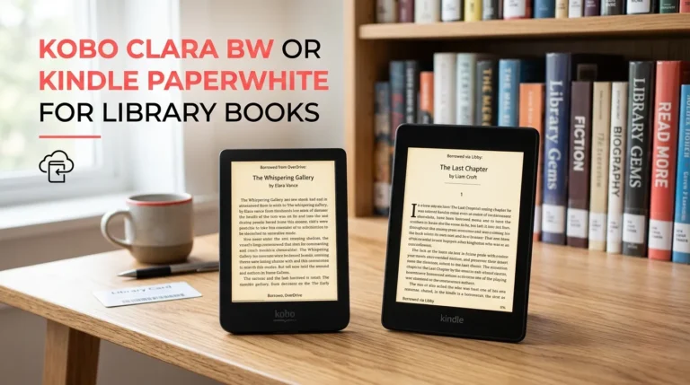 Kobo Clara BW or Kindle Paperwhite for library books