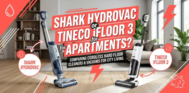 Shark HydroVac or Tineco iFloor 3 for apartments