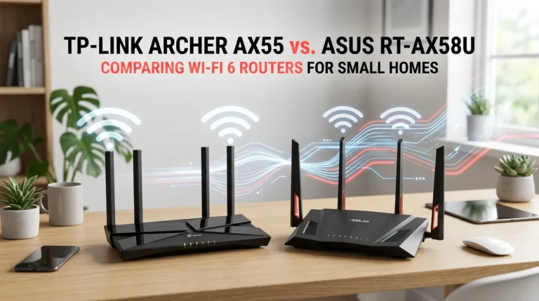 TP-Link Archer AX55 or ASUS RT-AX58U for a small home