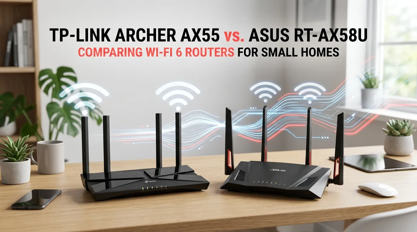 TP-Link Archer AX55 or ASUS RT-AX58U for a small home