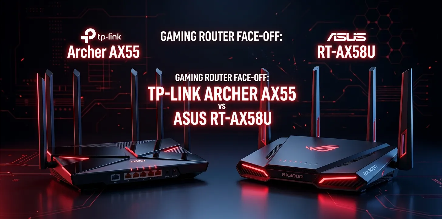 TP-Link Archer AX55 or ASUS RT-AX58U for gaming