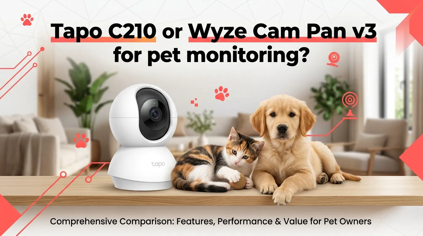 Tapo C210 or Wyze Cam Pan v3 for pet monitoring
