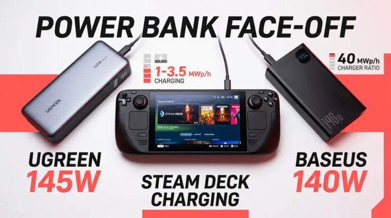 UGREEN 145W or Baseus 140W for Steam Deck